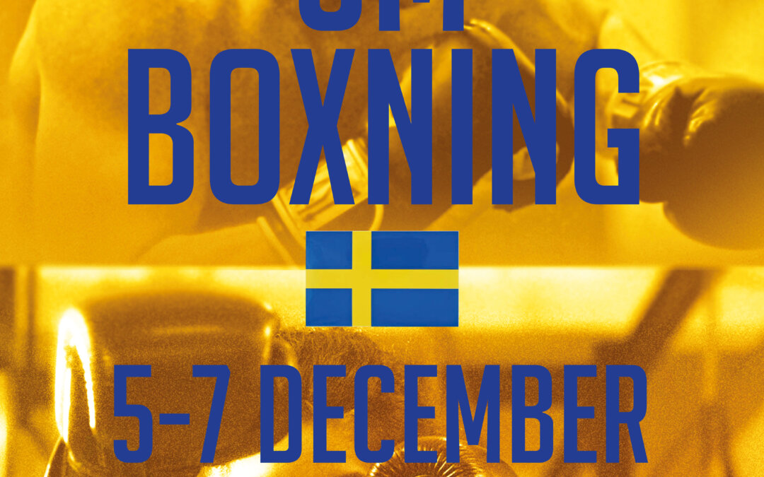 Inbjudan till Svenska Mästerskapen för Seniorer i Karlstad 5-7 december 2025