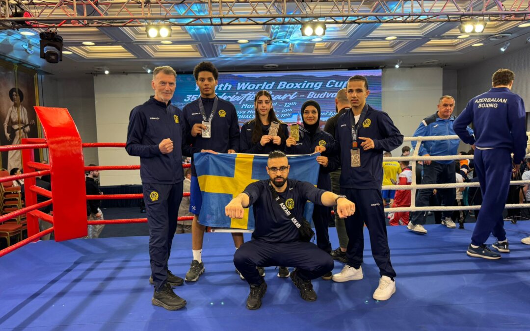 Fin medaljskörd för Sverige i Youth World Boxing Cup